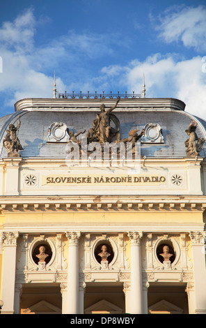 Slowakischen Nationaltheater, Bratislava, Slowakei Stockfoto