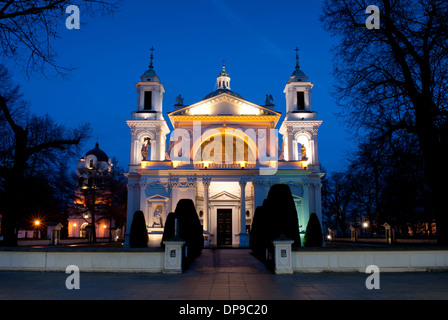 Römisch-katholische Kirche St. Anna in Wilanow Stockfoto