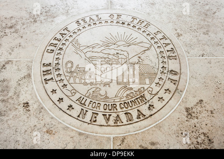 Siegel der Nevada in Fort Bonifacio Manila Philippinen Stockfoto