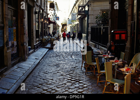 Straßencafé in Paris, Frankreich Stockfoto