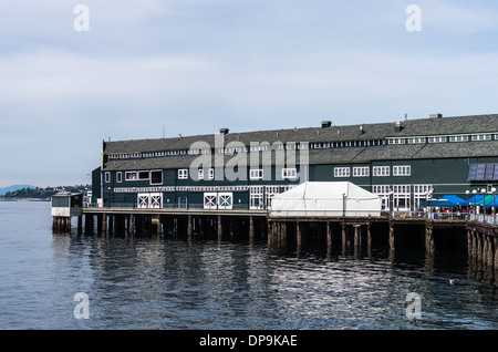 Seattle Aquarium auf dem Pier Hafen von Seattle.  Seattle, Washington Stockfoto