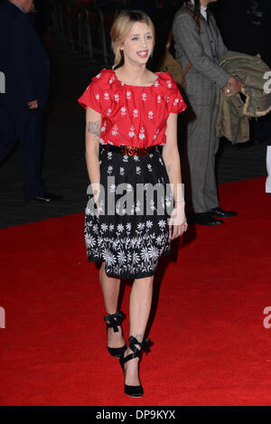 London, UK. 9. Januar 2014. Peaches Geldof kommt bei der UK-Premiere - der Wolf der Wall Street am Leicester Square in London, 9. Januar 2014. Bildnachweis: Siehe Li/Alamy Live News Stockfoto