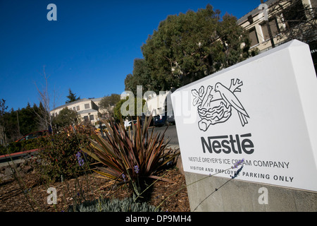 Der Hauptsitz von Dreyers Eis, eine Einheit von Nestle in Oakland, Kalifornien. Stockfoto