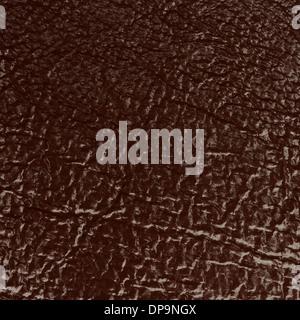 Braun Leder Textur Makro erschossen - nützlich als Hintergrund Stockfoto