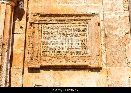 Kloster (Kloster) in Messara Tal auf Kreta, Griechenland. Messara - ist die größte Ebene in Insel Kreta Stockfoto