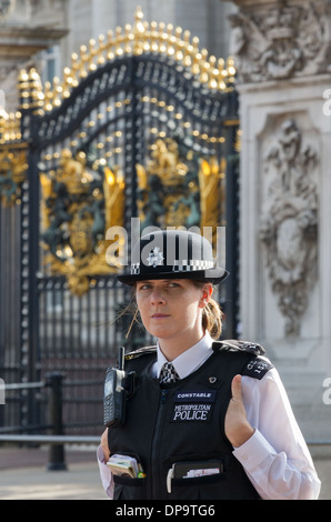 weibliche Constable metropolitan police uk Stockfoto