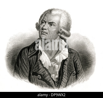 GEORGES JACQUES DANTON Stockfoto