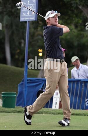 Honolulu, HI, Vereinigte Staaten. 8. Januar 2014. 8. Januar 2014 - Roberto Castro beim pro-am vor den Sony Open im Waialae Country Club in Honolulu, HI. Bildnachweis: Csm/Alamy Live-Nachrichten Stockfoto