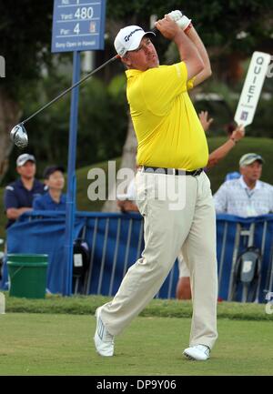 Honolulu, HI, Vereinigte Staaten. 8. Januar 2014. 8. Januar 2014 - Boo wöchentlich im pro-am vor den Sony Open im Waialae Country Club in Honolulu, HI. Bildnachweis: Csm/Alamy Live-Nachrichten Stockfoto