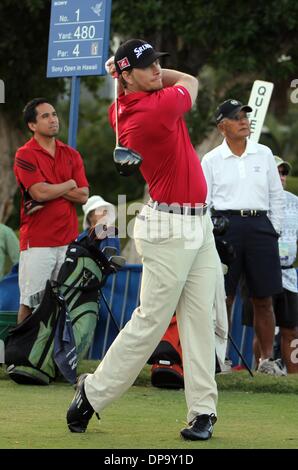 Honolulu, HI, Vereinigte Staaten. 8. Januar 2014. 8. Januar 2014 - Chris Stroud während pro-am vor den Sony Open im Waialae Country Club in Honolulu, HI. Bildnachweis: Csm/Alamy Live-Nachrichten Stockfoto