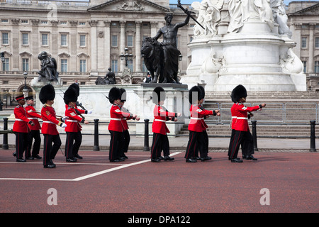 Trooping die Farbe Stockfoto