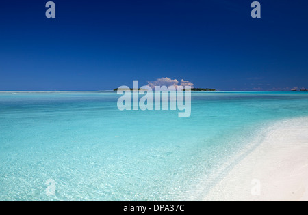 Die Insel Kandooma in Süd Male Atoll, Malediven Stockfoto