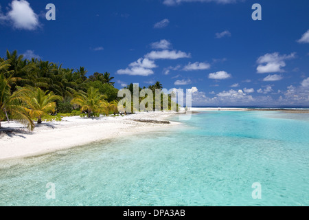 Die Insel Kandooma in Süd Male Atoll, Malediven Stockfoto