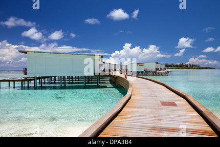 Die Insel Kandooma in Süd Male Atoll, Malediven Stockfoto