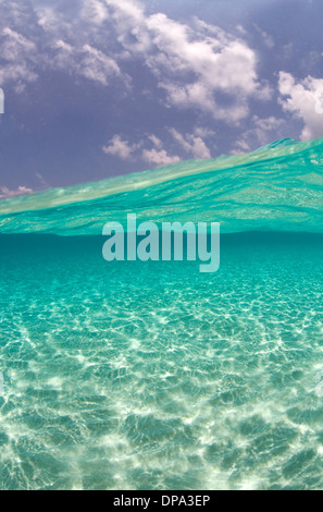 Die Insel Kandooma in Süd Male Atoll, Malediven Stockfoto