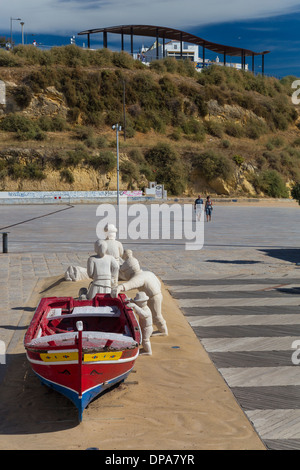 Praia Dos Pescadores, Albufeira, Algarve, Portugal Stockfoto