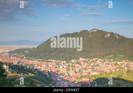 Ansicht von Kronstadt/Brasov, Siebenbürgen, Rumänien Stockfoto