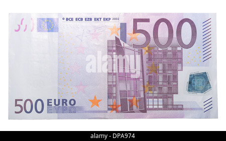 500 Euro Scheine Stockfoto