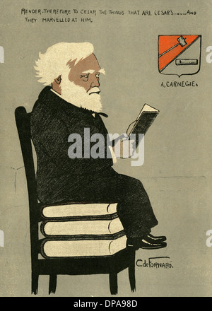 ANDREW CARNEGIE/LE RIRE Stockfoto