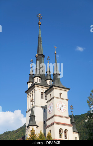 St.-Nikolaus Kathedrale, Brasov, Siebenbürgen, Rumänien Stockfoto