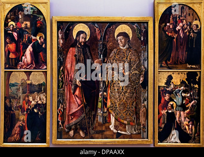 Altar des Heiligen Jakobus Und Stephanus / Altar des Heiligen Jakobus und Stephen Marx Reichlich 1460 / 1520 Deutsch Deutschland Stockfoto