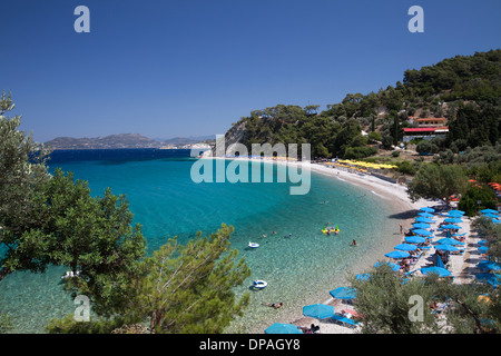 Lemonakia Beach, Kokkari, Samos, Griechenland Stockfoto