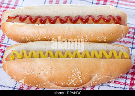 Hot dogs Stockfoto