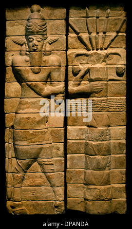 Fragmente der Dekoration des Tempels Inshushinak Susa Elam (aktuelle Iran) 1150 v. Chr. Terrakotta