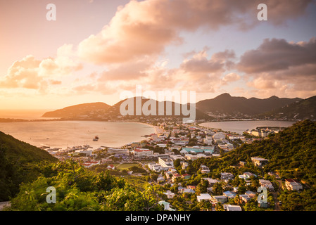 Philipsburg, Sint Maarten in der Karibik. Stockfoto