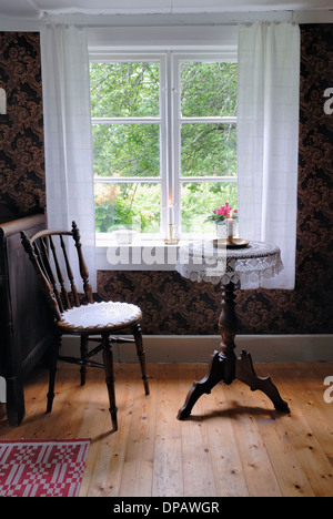 Retro-Wohnzimmer Stockfoto