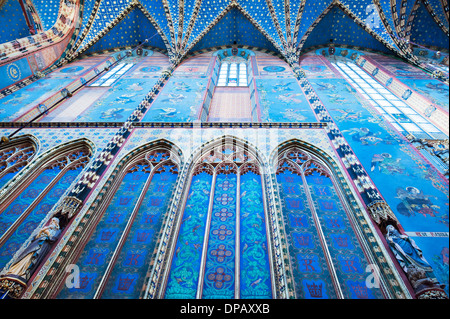 St. Marien alleratemberaubendste, Krakau, Polen, Europa Stockfoto