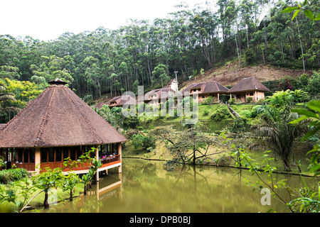 Die schöne Vakona Lodge in Andasibe, Madagaskar. Stockfoto