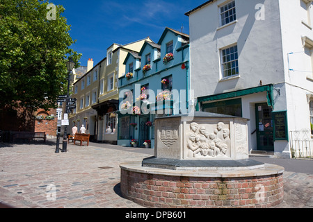 Bucky-Doo Square, Bridport, Dorset Stockfoto