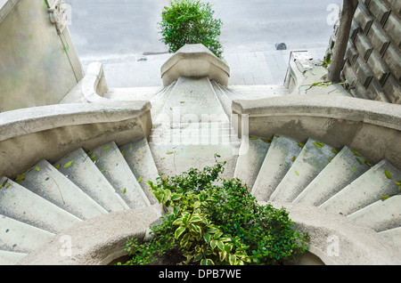 ISTANBUL, TÜRKEI. Der Camondo Treppe Karakoy im Stadtteil Beyoglu Stockfoto