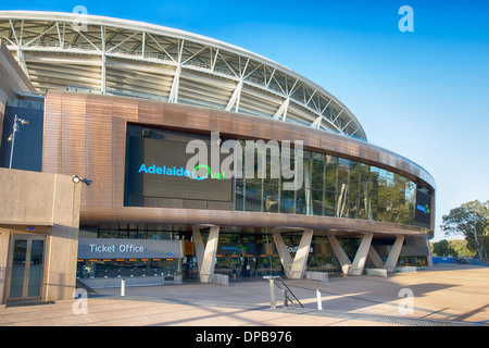 Die neu sanierten Adelaide Oval Südtor. Stockfoto