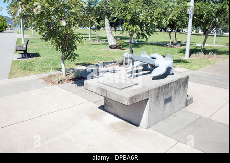 WW1 Kriegerdenkmal. Cairns Esplanade. Stockfoto