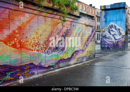 Die nördlichen Viertel N4 oder NQ 2, Manchester City Centre, England, Piccadilly, Victoria & Ancoats, UK Stockfoto