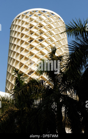 Der Turm des Nehru Science Centre in Mumbai (Bombay) Indien Stockfoto