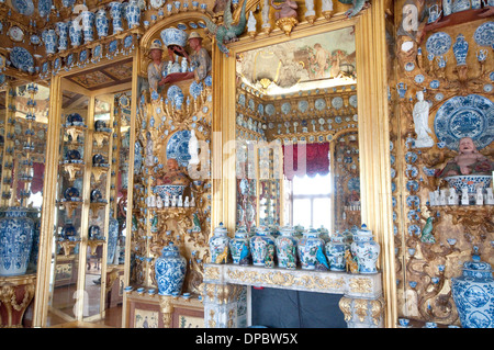 Deutschland, Berlin, Schloss Charlottenburg, Zimmer von chinesischem Porzellan Stockfoto