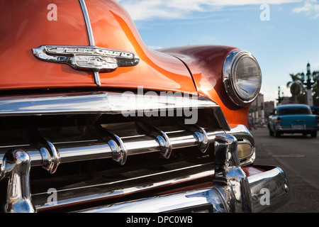 Makellose 1953 Chevrolet Bel Air Automobile in Havanna, unter einem geschätzten 60.000 Pre-embargo uns Motoren noch Überlebenden in Kuba Stockfoto