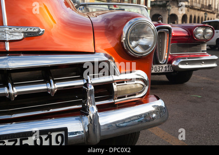 Makellose 1953 Chevrolet Bel Air Automobile in Havanna, unter einem geschätzten 60.000 Pre-embargo uns Motoren noch Überlebenden in Kuba Stockfoto