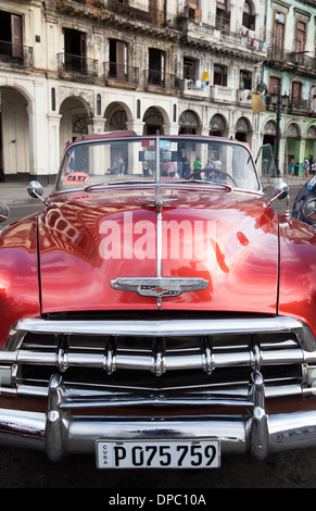 Makellose 1953 Chevrolet Bel Air Automobile in Havanna, unter einem geschätzten 60.000 Pre-embargo uns Motoren noch Überlebenden in Kuba Stockfoto