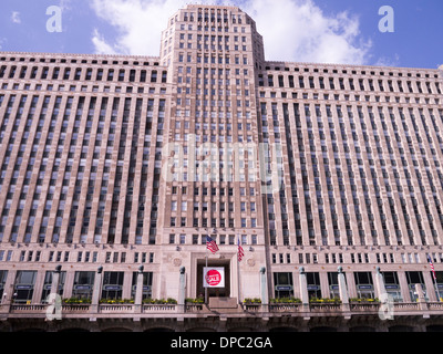Der Merchandise Mart Chicago, Illinois Stockfoto
