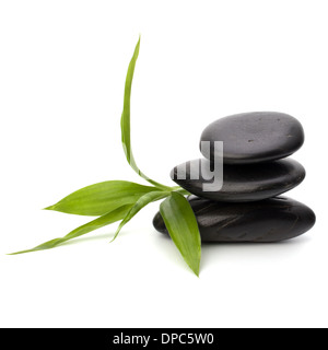Zen-Kiesel-Gleichgewicht. Wellness und Healthcare-Konzept. Stockfoto