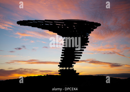 Der Gesang Klingeln Baum, in der Nähe von Burnley, Lancashire, UK Stockfoto