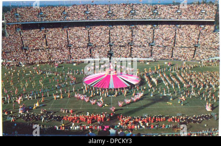 Halbzeit in der Orange Bowl in Miami, Florida Stockfoto