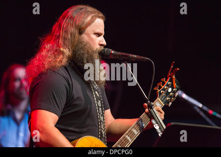 Detroit, Michigan, USA. 12. Januar 2014. Country-Musik Künstler JAMEY JOHNSON durchführen auf seiner '' Leben für A Song Tour'' in The Fillmore Theater in Detroit, MI 11. Januar 2014 Credit: Marc Nader/ZUMA Wire/ZUMAPRESS.com/Alamy Live News Stockfoto