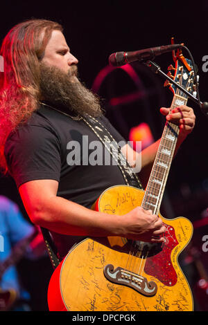 Detroit, Michigan, USA. 12. Januar 2014. Country-Musik Künstler JAMEY JOHNSON durchführen auf seiner '' Leben für A Song Tour'' in The Fillmore Theater in Detroit, MI 11. Januar 2014 Credit: Marc Nader/ZUMA Wire/ZUMAPRESS.com/Alamy Live News Stockfoto