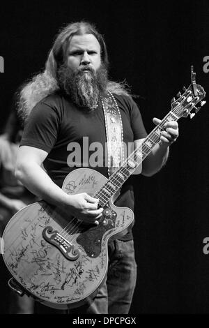 Detroit, Michigan, USA. 12. Januar 2014. Country-Musik Künstler JAMEY JOHNSON durchführen auf seiner '' Leben für A Song Tour'' in The Fillmore Theater in Detroit, MI 11. Januar 2014 Credit: Marc Nader/ZUMA Wire/ZUMAPRESS.com/Alamy Live News Stockfoto