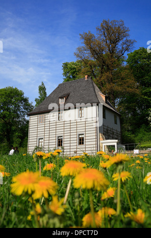 Goethe Gartenhaus in Ilm-Park, Weimar, Thüringen, Deutschland Stockfoto